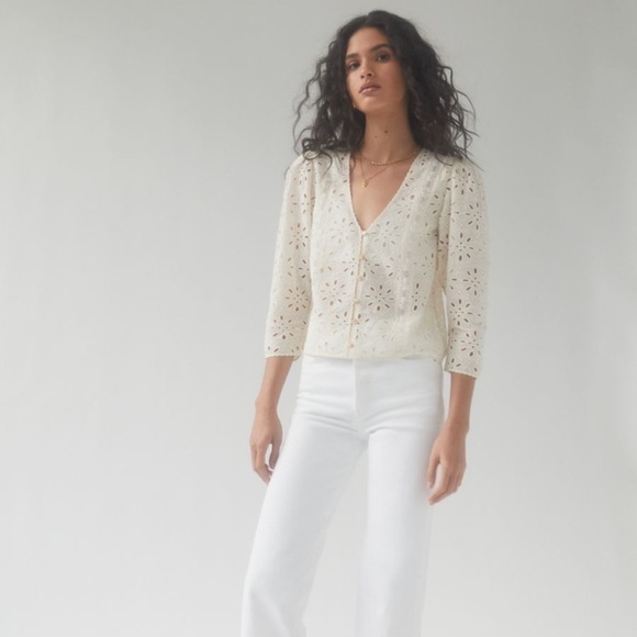 Wilfred • Damsel Eyelet Lace Blouse - Picture 11 of 12